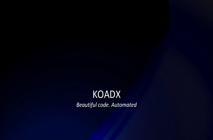 KOADX Beautiful Code Automated Presentation — Company Profile Template Riyadh