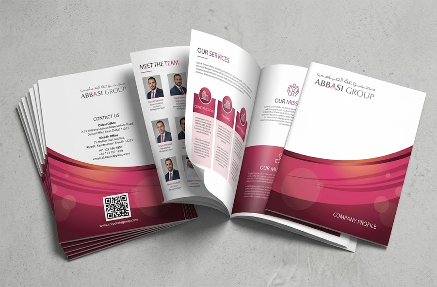 Graphic Design Agency Riyadh Al Wadi — Abbasi Group Company Profile