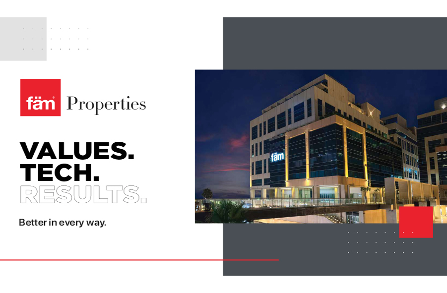 Graphic Design Quote Riyadh — FAH Properties Values Tech Results Company Profile