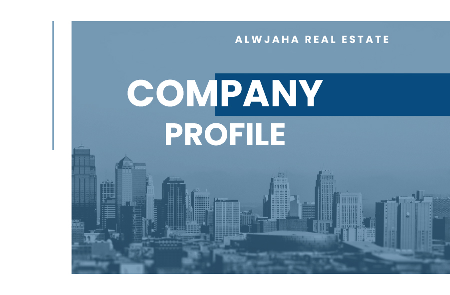 Professional Graphic Design Riyadh — Al Wajha Real Estate Company Profile