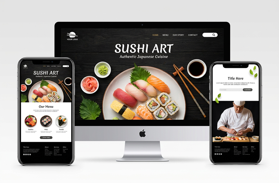 Custom HTML Web Design Riyadh